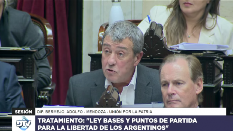 Bermejo advirtió: "Miles de mendocinos no van a poder jubilarse"